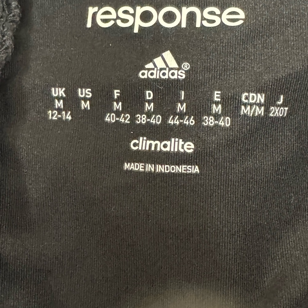 Adidas Response climalite Tennis Skirt/skort med L13in undershort 4in inseam - Picture 4 of 6
